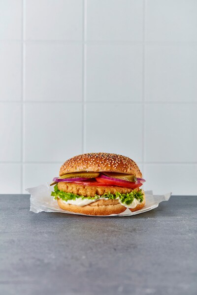 The Vegetarian Butcher - No Chicken Burger - Veganer Burgerpatty auf Pflanzenprotein-Basis 2,4 kg - The Vegetarian Butcher – die fleischlose Sensation für alle Lieblingsgerichte.