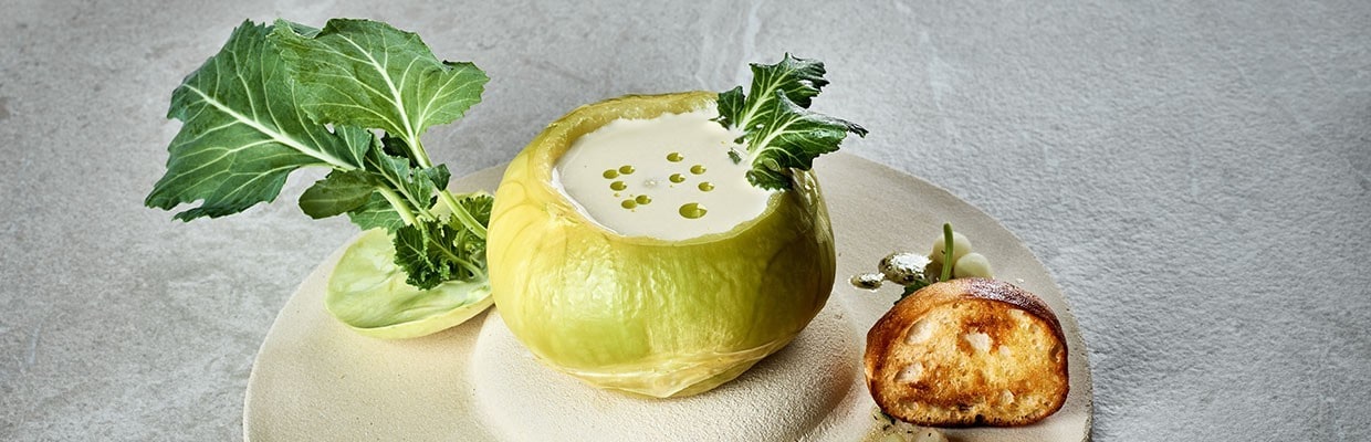 Kohlrabi / Getreide Kohlrabi / Getreide