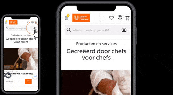 Bestel via barcode scanning Bestel via barcode scanning