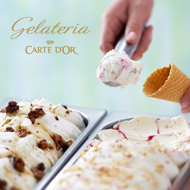 Willkommen bei der Gelateria von Carte D'Or! Willkommen bei der Gelateria von Carte D'Or!