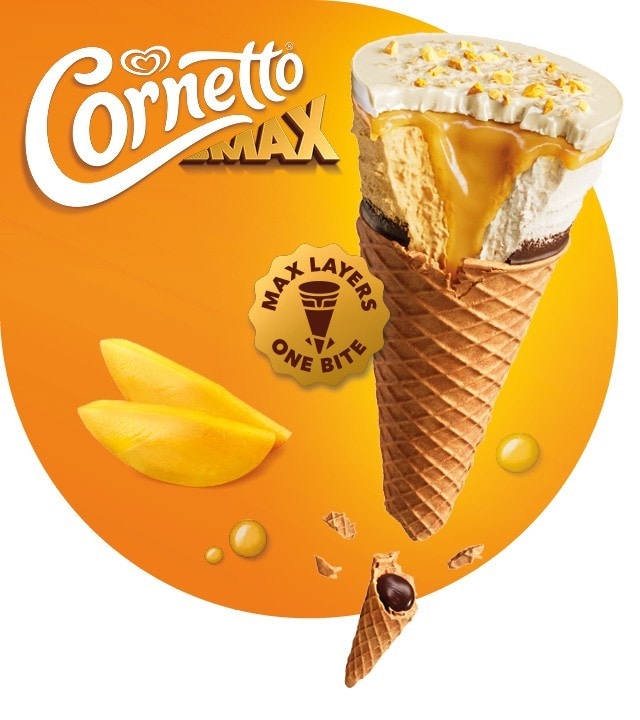 Cornetto Max Mango & Vanilla Cornetto Max Mango & Vanilla