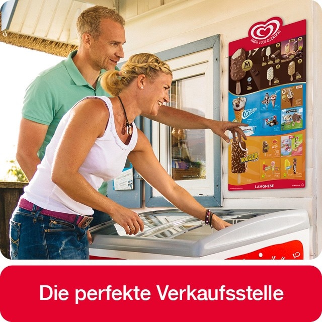 Die perfekte Verkaufsstelle