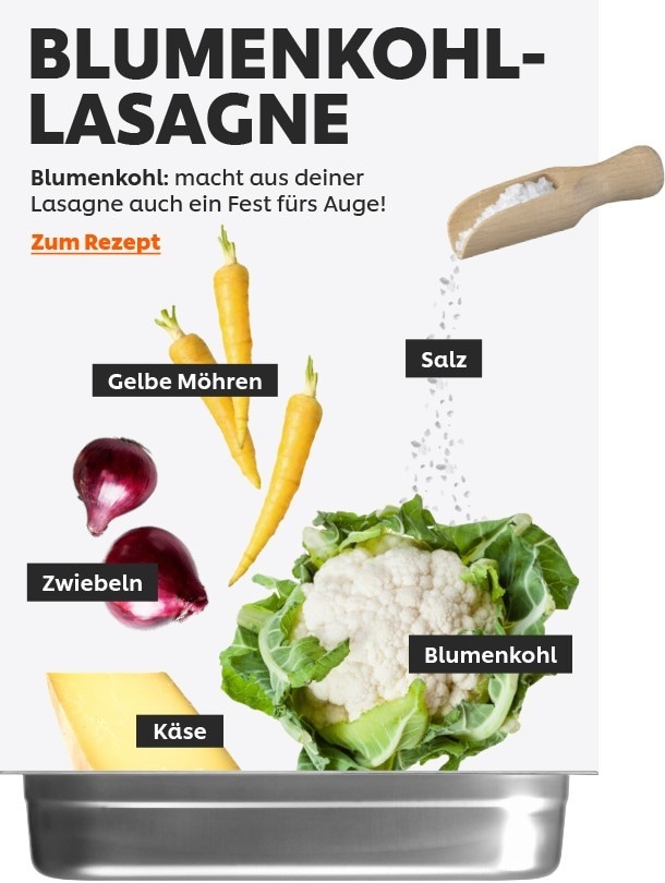 Blumenkohl-Lasagne Blumenkohl-Lasagne
