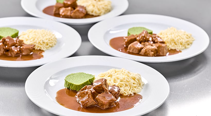 Rezept Rindergulasch püriert