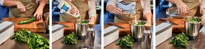 Gurkensalat Smoothie to go