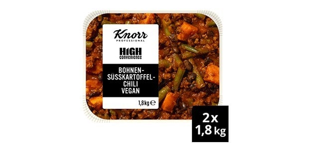 Bohnen-Süßkartoffel-Chili vegan 1,8kg Bohnen-Süßkartoffel-Chili vegan 1,8kg