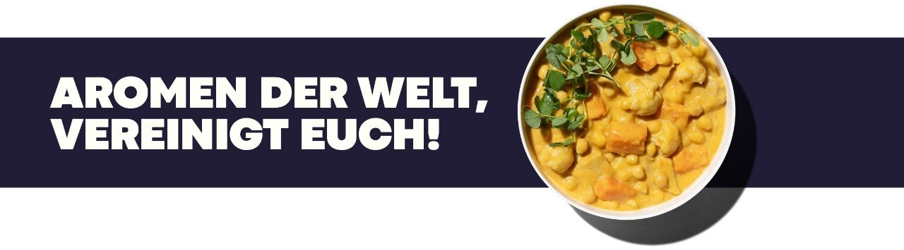 Aromen der Welt, vereinigt euch! Aromen der Welt, vereinigt euch!