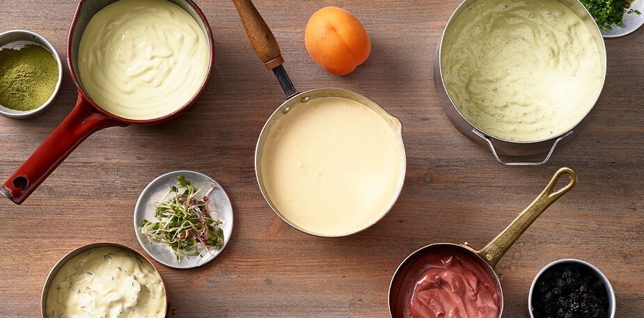 Eine Basis – unendliche Saucen-Vielfalt 