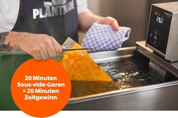 Risotto im Sous-Vide-Bad Risotto im Sous-Vide-Bad