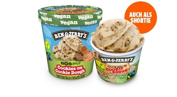 Cookies on Cookie Dough Vegan