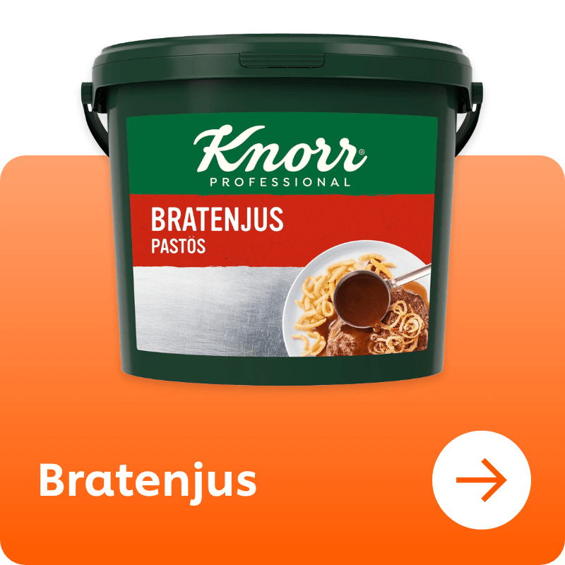 Vielseitig einsetzbar: Knorr Professional Bratenjus pastös