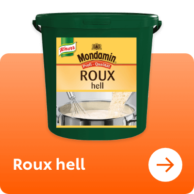 Stabil und vollmundig: Mondamin Roux Klassische Mehlschwitze hell