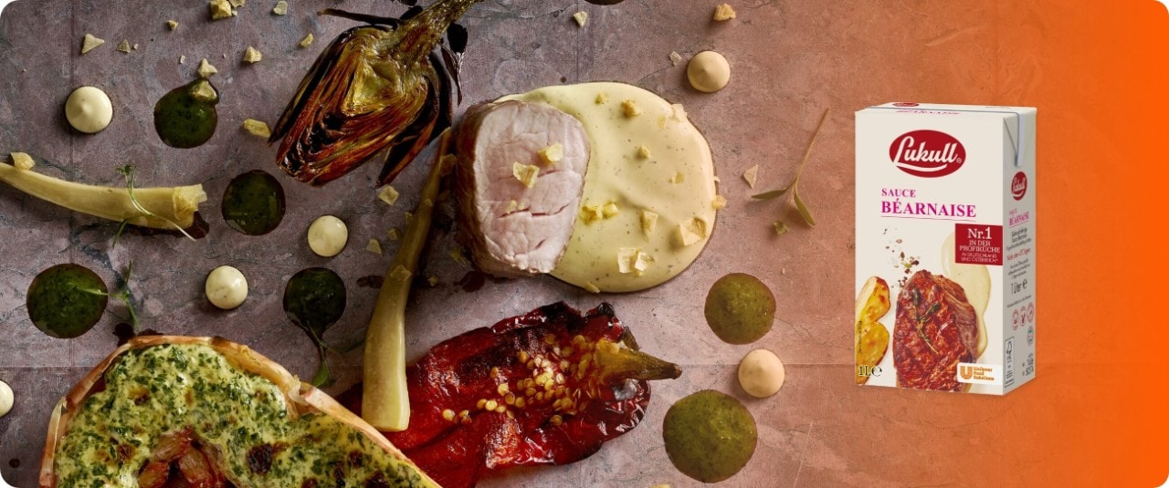 Cremig und frisch: Lukull Sauce Béarnaise