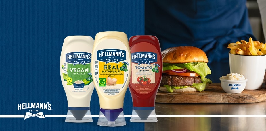Perfekt für die Grillsaison: Hellmann’s im Squeezer-Format