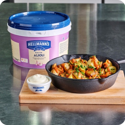 Aioli mit Patatas Bravas