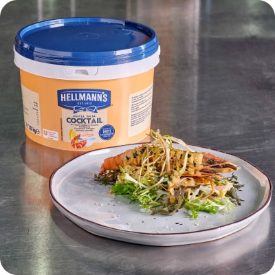 garnele mit cocktail sauce