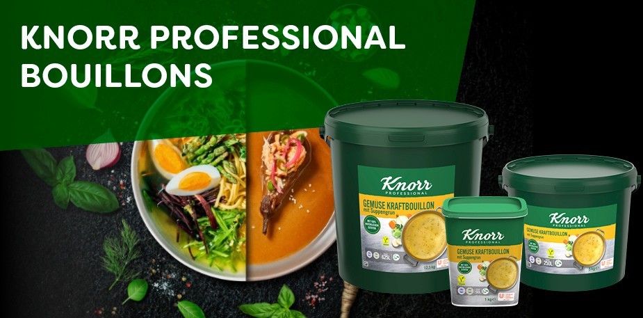 Teaser Knorr Professional Bouillons