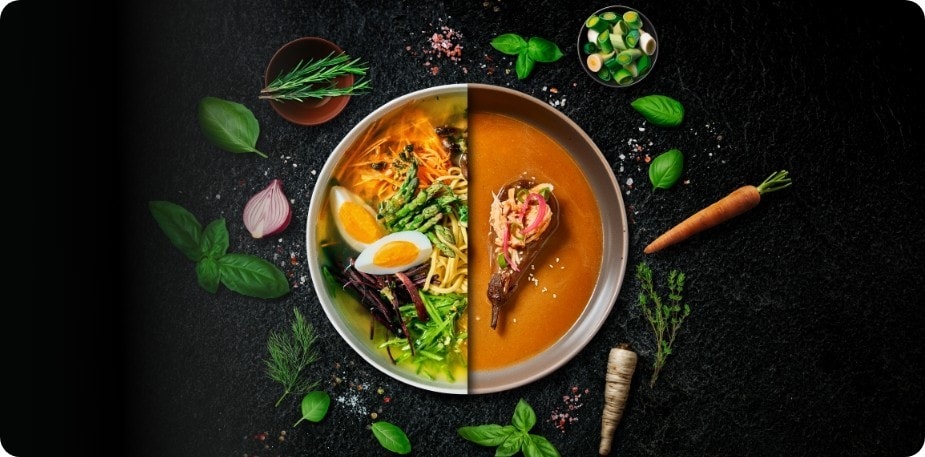 Knorr Professional Gemüse Kraftbouillon mit 12 % Gemüse