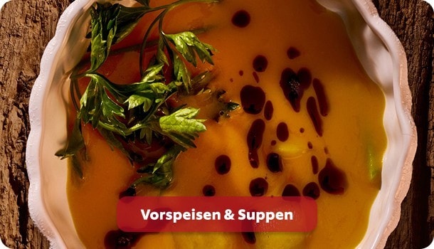 Lukull, Vorspeisen & Suppen