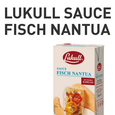 LUKULL Fisch Sauce Nantua 1L LUKULL Fisch Sauce Nantua 1L