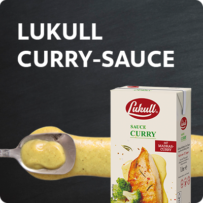 LUKULL Curry Sauce 6 x 1L LUKULL Curry Sauce 6 x 1L