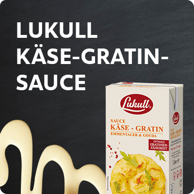 LUKULL Käse-Gratin-Sauce 6X1L LUKULL Käse-Gratin-Sauce 6X1L