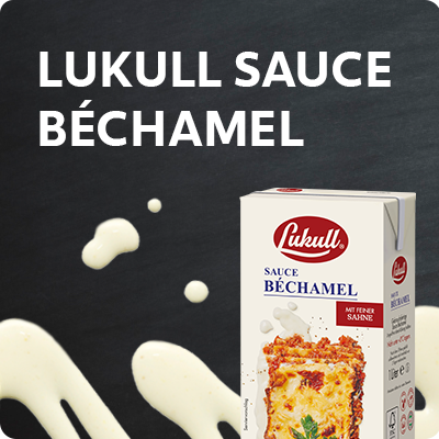 Lukull Sauce Bechamel 6x1l