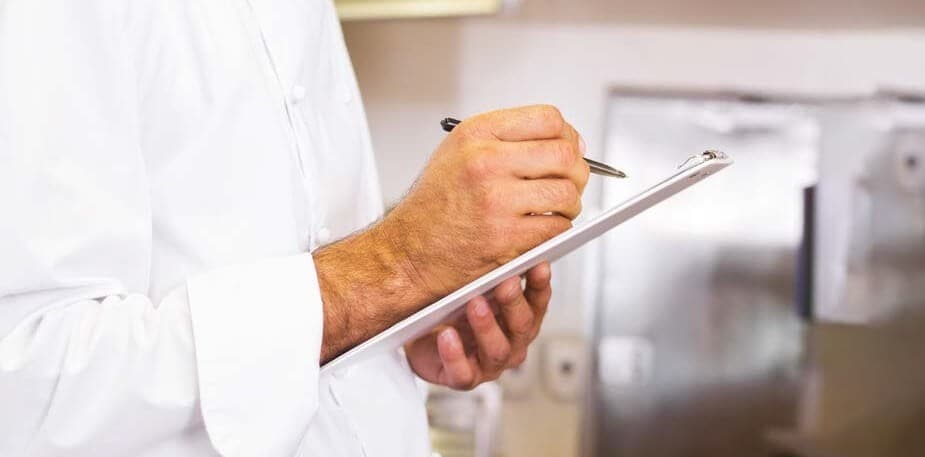 Checkliste: Speisekarte