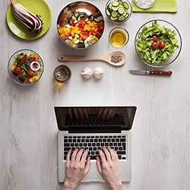 Wie kann ich bei Unilever Food Solutions online einkaufen?