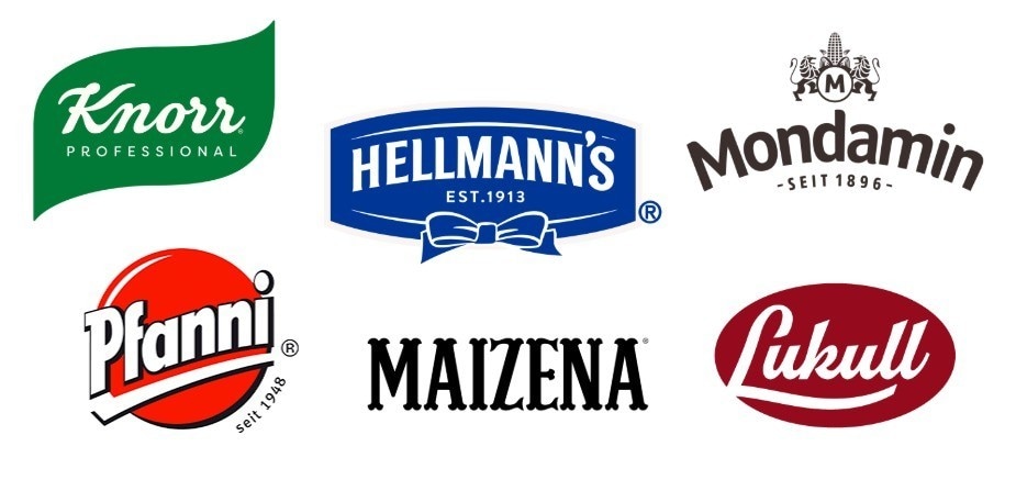 Die Marken von Unilever Food Solutions