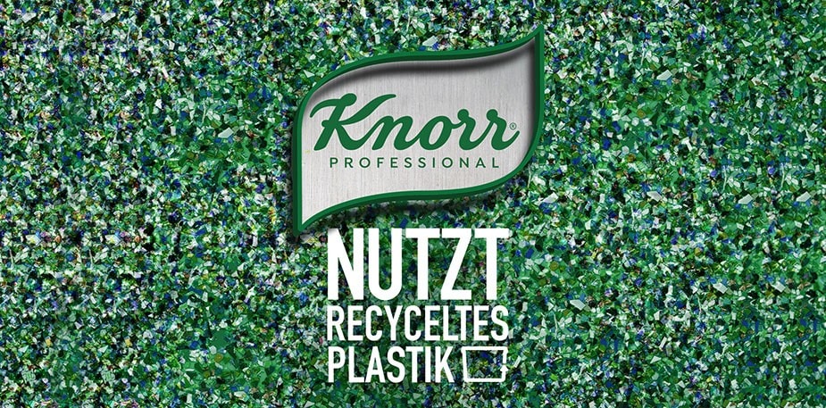 Einsatz von zirkulärem, recycelten Plastik